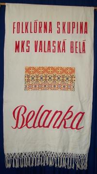 Výšivka folklórneho súboru Belanka